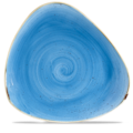 Churchill Stonecast Cornflower Blue Triangle Bord 31.1cm