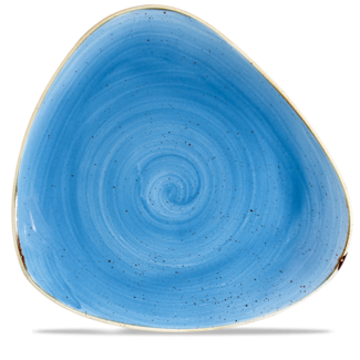 Churchill Servies Horeca Kwaliteit Stonecast Cornflower Blue Triangle Bord 31.1cm