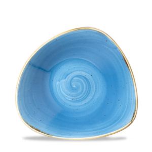 Churchill Servies Horeca Kwaliteit Stonecast Cornflower Blue Triangular Bowl 18.5cm