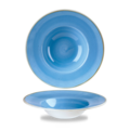 Churchill Servies Horeca Kwaliteit Stonecast Cornflower Blue Profile Wide Rim Bowl Med 23.88cm