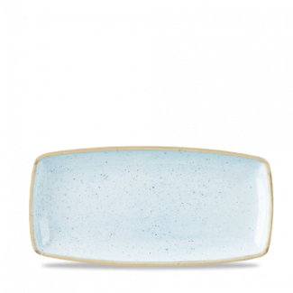 Churchill Servies Horeca Kwaliteit Stonecast Duck Egg Oblong Bord 29.5cm