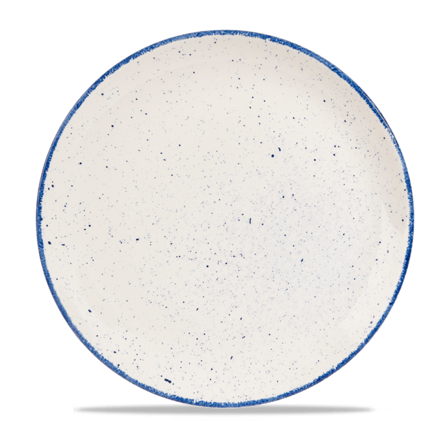 Churchill Servies Horeca Kwaliteit Stonecast Hints Indigo Evolve Coupe Plate 28.6cm 12/box
