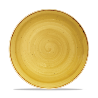 Churchill Servies Horeca Kwaliteit Stonecast Mustard Evolve Coupe Bord 26cm