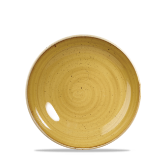 Churchill Servies Horeca Kwaliteit Stonecast Mustard Evolve Coupe Bord 16.5cm
