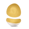 Churchill Stonecast Mustard Lotus Bowl 18.5cm