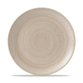 Churchill Servies Horeca Kwaliteit Stonecast Nutmeg Cream Evolve Coupe Bord 26cm