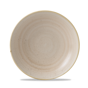 Churchill Stonecast Nutmeg Cream Evolve Coupe Bowl 24.8cm