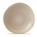 Churchill Stonecast Nutmeg Cream Round Trace Bowl 26.4cm