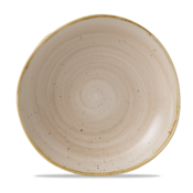 Churchill Churchill Stonecast Nutmeg Cream Round Trace Bowl 26.4cm