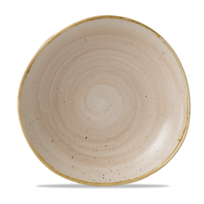 Churchill Churchill Stonecast Nutmeg Cream Round Trace Bowl 26.4cm
