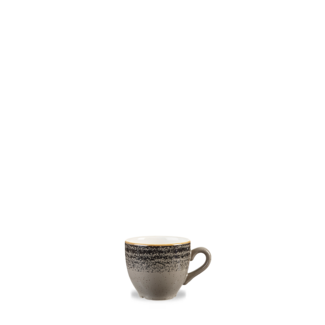 Churchill Servies Horeca Kwaliteit Studio Prints Charcoal Black Espresso Cup 9cl
