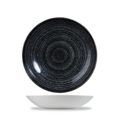 Churchill Servies Horeca Kwaliteit Studio Prints Charcoal Black Coupe Bowl 18.2cm