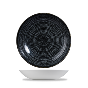 Churchill Studio Prints Charcoal Black Coupe Bowl 18.2cm