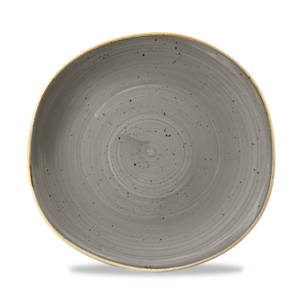 Churchill Servies Horeca Kwaliteit Stonecast Grey Round Trace Bord 26.4cm