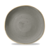 Churchill Churchill Stonecast Peppercorn Grey Round Trace Bord 26.4cm