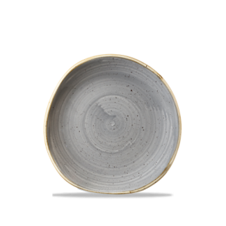 Churchill Servies Horeca Kwaliteit Stonecast Grey Round Trace Bord 18.6cm Churchill Servies Horeca Kwaliteit Stonecast Grey Round Trace Bord 18.6cm