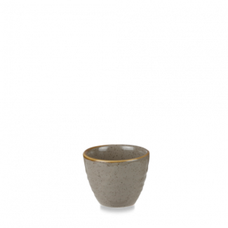 Churchill Servies Horeca Kwaliteit Stonecast Grey Ripple Dipper Pot 5.7cl