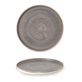 Churchill Servies Horeca Kwaliteit Stonecast Grey Walled Bord 28cm