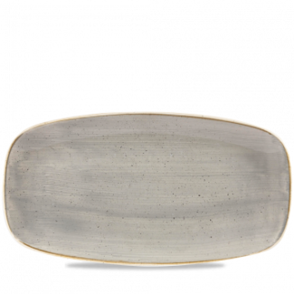 Churchill Servies Horeca Kwaliteit Stonecast Grey Chefs Oblong Bord 35.5x18.9cm