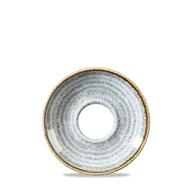Churchill Servies Horeca Kwaliteit Studio Prints Stone Grey Cappuccino Saucer 16cm 12/box