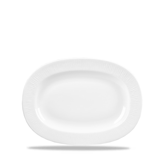Churchill Servies Horeca Kwaliteit Bamboo Oval Dish Small Rimmed 20.3cm