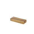 Non Food Company Acacia hout menu houder 20 x 3,2 x 7,5cm