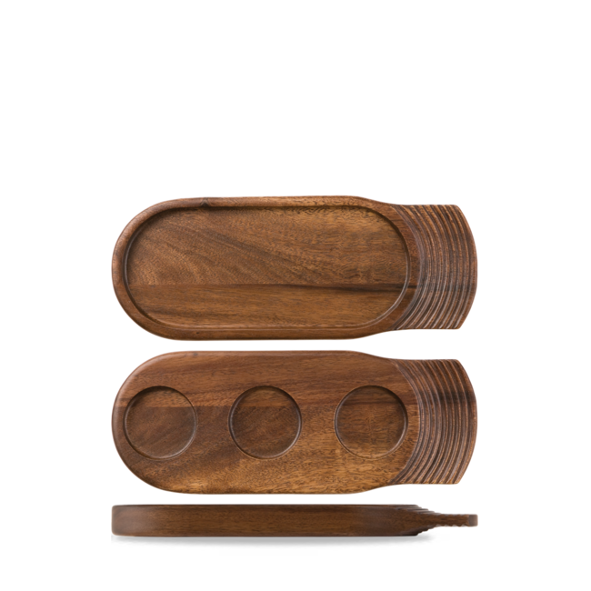 Churchill Servies Horeca Kwaliteit Wood Board 35.5cm