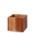 Churchill Servies Horeca Kwaliteit Wood Buffet Cube - Small Op Stk 12cm