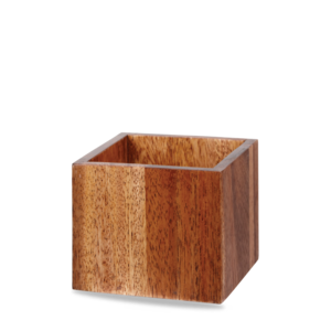 Churchill Servies Horeca Kwaliteit Wood Buffet Cube - Small Op Stk 12cm