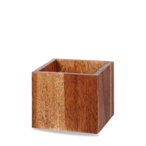 Churchill Wood Buffet Cube - Small Op Stk 12cm