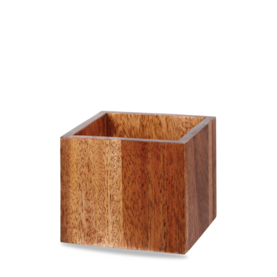 Churchill Churchill | Wood Buffet Cube - Small Op Stk 12cm