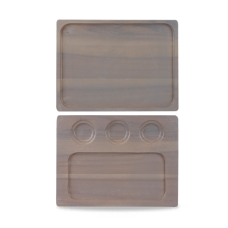 Churchill Servies Horeca Kwaliteit Wood Square Grey Deli Board 32.6cmx24 cm