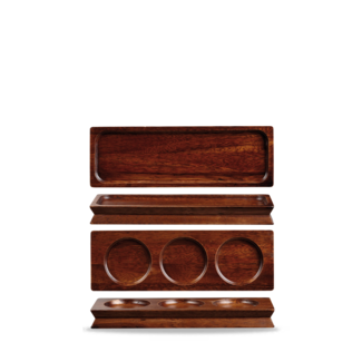 Churchill Servies Horeca Kwaliteit Wood Deli Board 27cm x 9cm