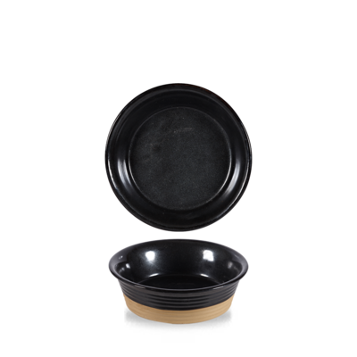 Art de Cuisine Churchill Art de Cuisine | Black Igneous Large Pie Dish 55cl