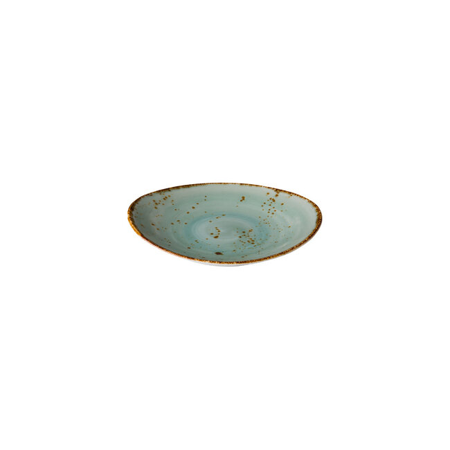 Q Authentic Servies Horeca Kwaliteit Ovaal Bord Reactive Blue 17,1 X 14,8 cm 6/box