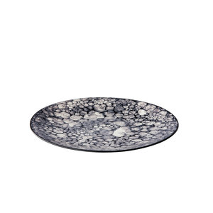 Q Authentic Servies Horeca Kwaliteit Bubble Bord Zwart 27,5cm