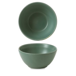 Churchill Servies Horeca Kwaliteit Andorra Green Contour Snack Bowl 13x6.3cm