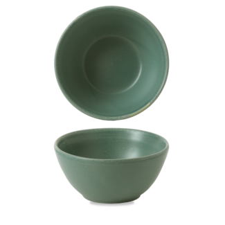 Churchill Servies Horeca Kwaliteit Andorra Green Contour Snack Bowl 13x6.3cm