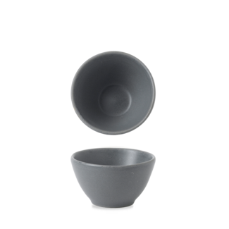 Churchill Servies Horeca Kwaliteit Seattle Grey Contour Dip Pot 8.3x4.8cm