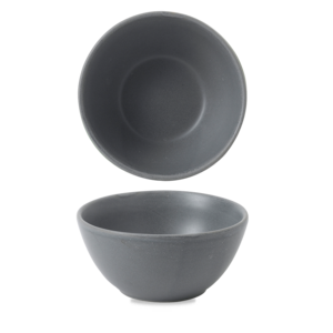 Churchill Servies Horeca Kwaliteit Seattle Grey Contour Snack Bowl 13x6.3cm