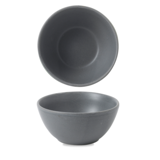 Churchill Servies Horeca Kwaliteit Seattle Grey Contour Snack Bowl 13x6.3cm