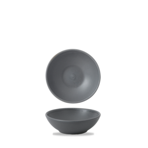 Churchill Servies Horeca Kwaliteit Seattle Grey Contour Shallow Bowl 11.7x3.8cm