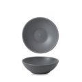 Churchill Servies Horeca Kwaliteit Seattle Grey Contour Shallow Bowl 13x4.2cm