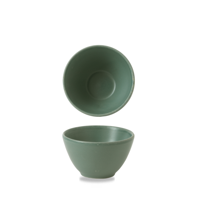 Churchill Servies Horeca Kwaliteit Nourish Andorra Green Contour Deep Bowl 10,2*5,9 cm 12/box