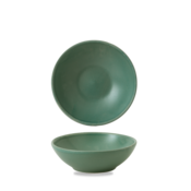 Churchill Churchill Nourish | Andorra Green Contour Shallow Bowl 13x4.2cm