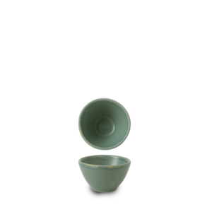 Churchill Andorra Green Contour Dip Pot 6.9x4cm