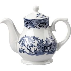 Churchill Blue Willow Sandringham TeaCoffee Pot 42.6cl