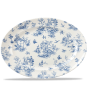 Churchill Churchill | Toile Prague Classic Oval Bord 36.5cm