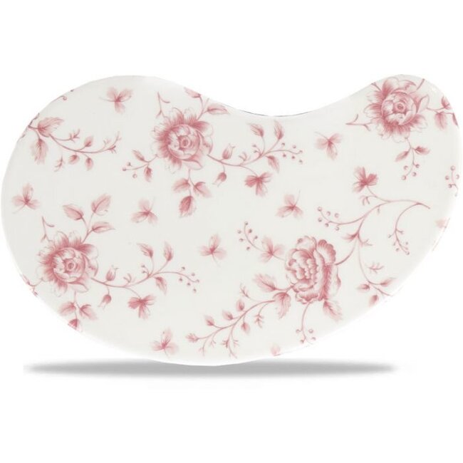 Churchill Servies Horeca Kwaliteit DISCONTINUED Rose Chintz Cranberry Signature Tile