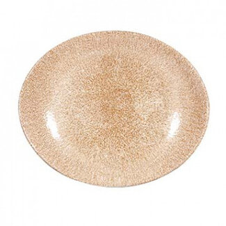 Churchill Servies Horeca Kwaliteit Raku Garnet Orange Orbit Oval Coupe Bord 27cm Churchill Servies Horeca Kwaliteit Raku Garnet Orange Orbit Oval Coupe Bord 27cm